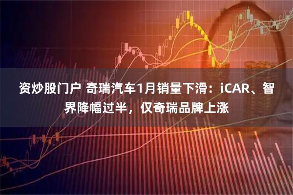 资炒股门户 奇瑞汽车1月销量下滑：iCAR、智界降幅过半，仅奇瑞品牌上涨